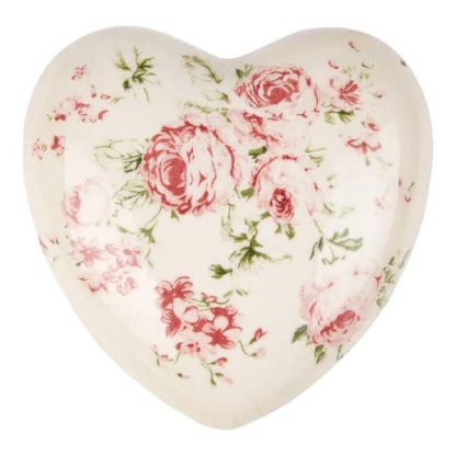 Cuore decorativo con rose - immagine 2