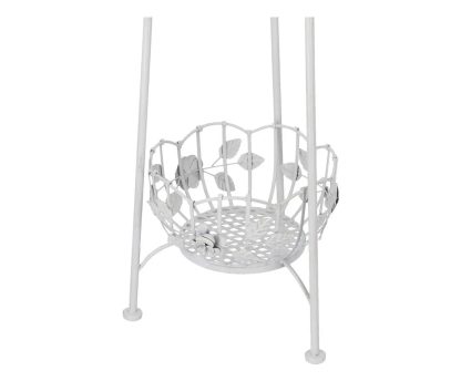 Alzata portafiori a due piani shabby chic - immagine 4