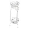 Alzata portafiori a due piani shabby chic