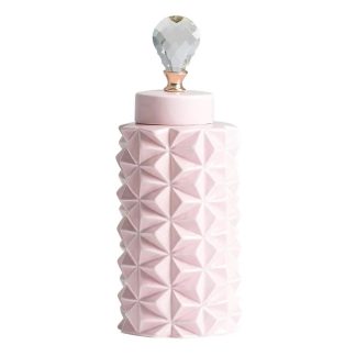 Grande vaso potiche rosa