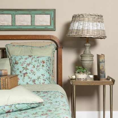 Corona beige effetto invecchiato shabby chic - immagine 4