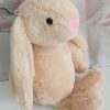 Peluche decorativo coniglietto beige - immagine 2