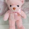 Peluche decorativo orsetto rosa - immagine 2