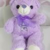 Orsetto decorativo color lavanda - immagine 2