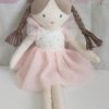 Bambola decorativa ballerina con corona - immagine 2
