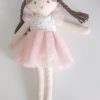 Bambola decorativa ballerina con corona - immagine 4