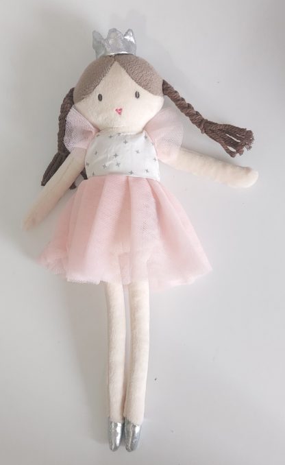 Bambola decorativa ballerina con corona - immagine 4