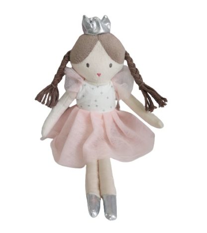 Bambola decorativa ballerina con corona