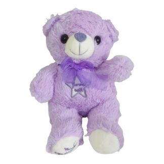 Orsetto decorativo color lavanda