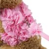 Pettorina con rose di tulle con guinzaglio - immagine 2
