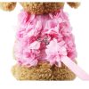 Pettorina con rose di tulle con guinzaglio - immagine 3