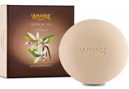 Saponetta rotonda profumata Fleur de Sel & Vanille - immagine 2