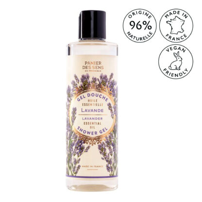 Gel doccia con olio essenziale di lavanda rilassante 250 ml - Panier des Sens - immagine 2