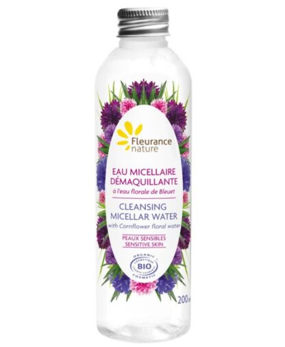 Acqua micellare struccante al fiordaliso bio 200 ml - immagine 2