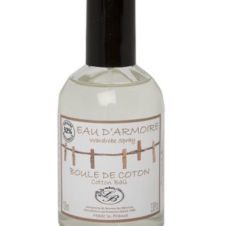 Spray guardaroba profumo Fiori di Cotone naturale prodotto in Provenza