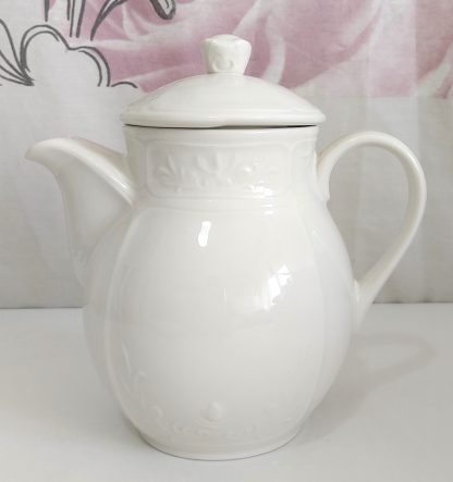 Teiera bianca Villeroy e Boch - vintage - immagine 3