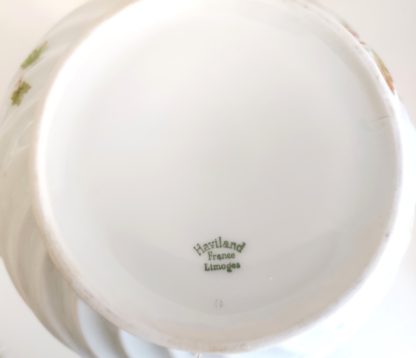 Teiera Limoges con decoro foglie - vintage - immagine 7