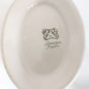 Piccola teiera Limoges bianca con decoro di fiori celesti e rosa - vintage - immagine 7