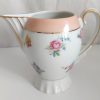 Lattiera Limoges bianca e rosa con fiori - vintage - immagine 3