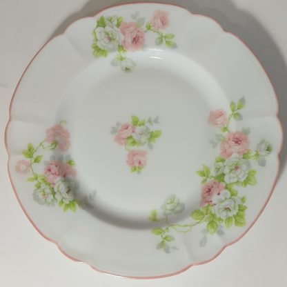 Piattini da frutta bianchi a fiori Limoges - vintage - immagine 3