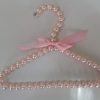Gruccia con perle per abitini pet rosa - immagine 3
