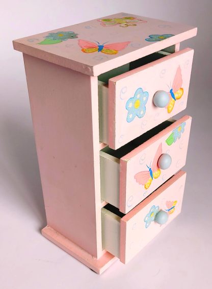 Mobiletto portagioielli rosa - immagine 2
