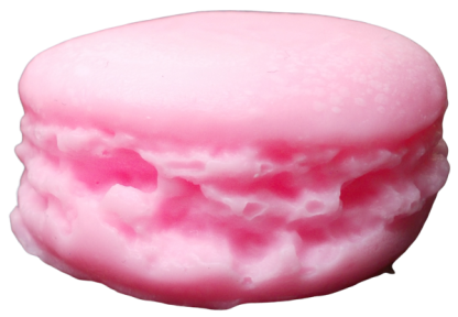 Sapone Macaron al burro di karitè profumo lampone naturale prodotto in Provenza - immagine 3